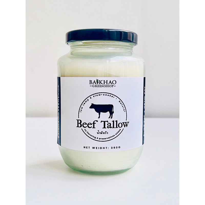Beef Tallow / Wet rendering- Less Odor (low temp& slow-cooker) Keto fat