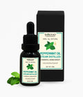 100% Pure Peppermint Essential Oil (India Origin) – Undiluted Pure Natural Extract with Glass Dropper Bottle (Baikhao Brand)