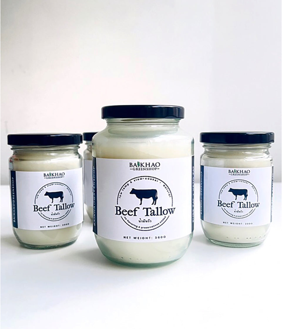 Traditional Wet-Rendered Beef Tallow - Premium Cooking Fat | Keto-Friendly Fat