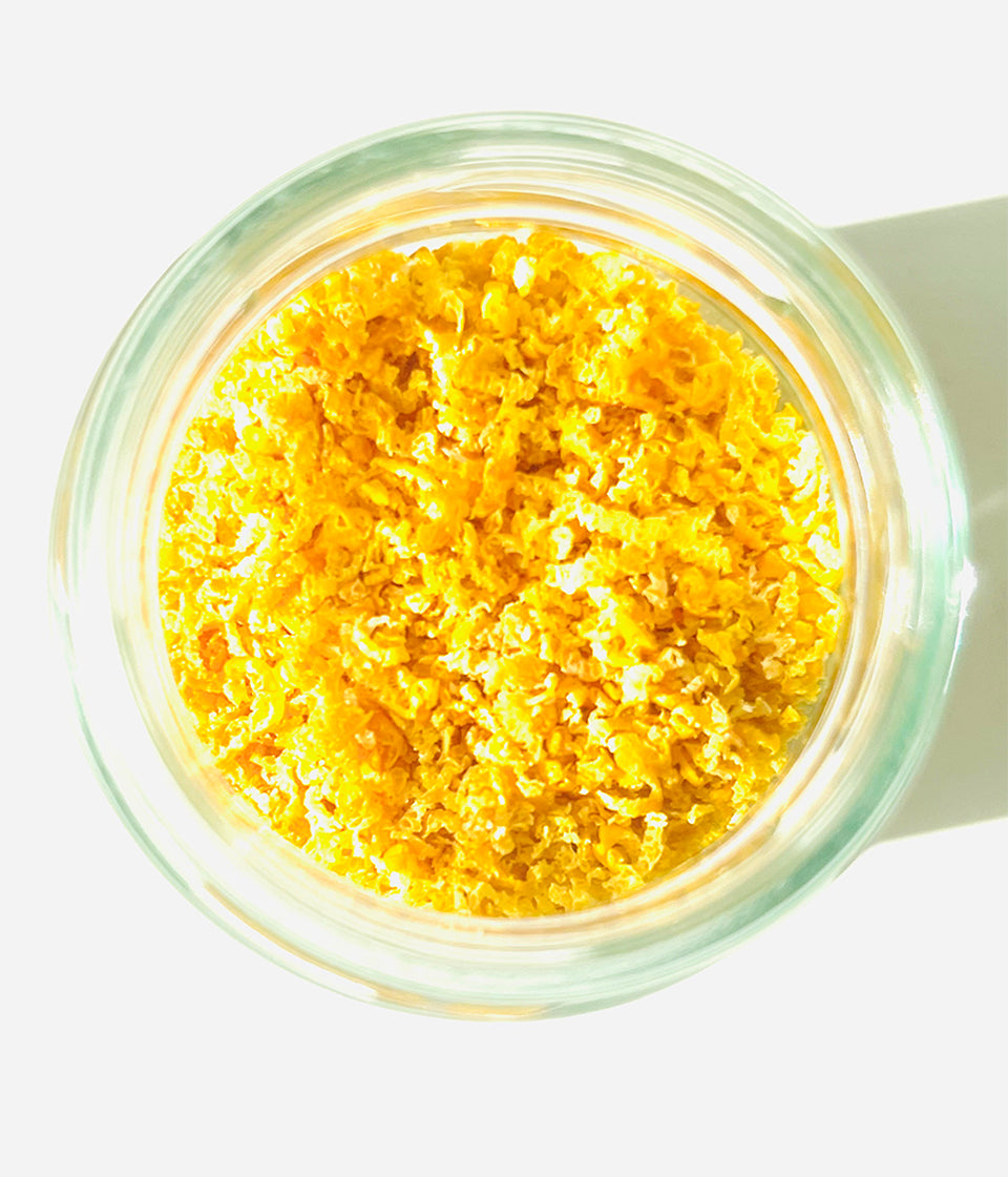 [Freshly Homemade] Premium Dried Lemon Zest 100% | Pure Citrus Peel (No Pith) | 10g Glass Jar