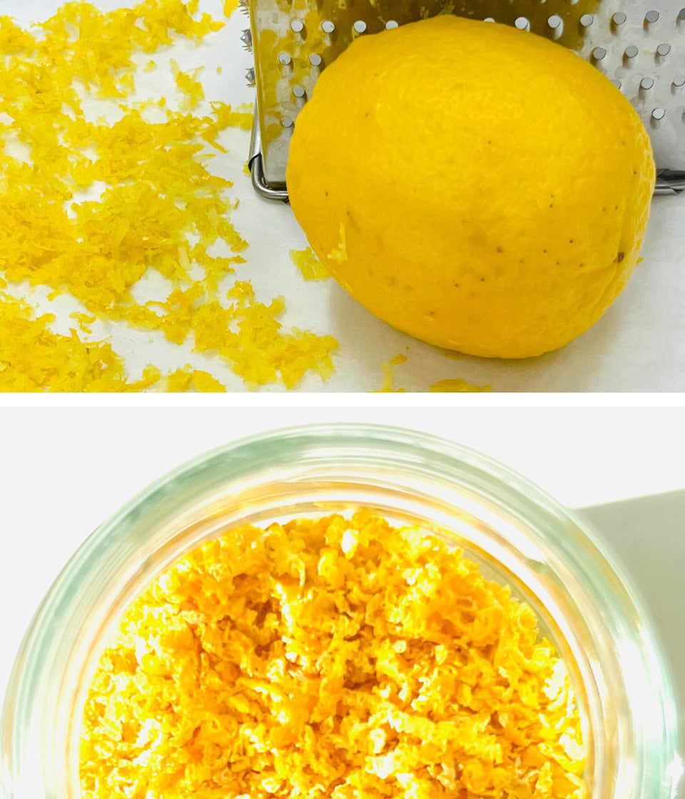 [Freshly Homemade] Premium Dried Lemon Zest 100% | Pure Citrus Peel (No Pith) | 10g Glass Jar