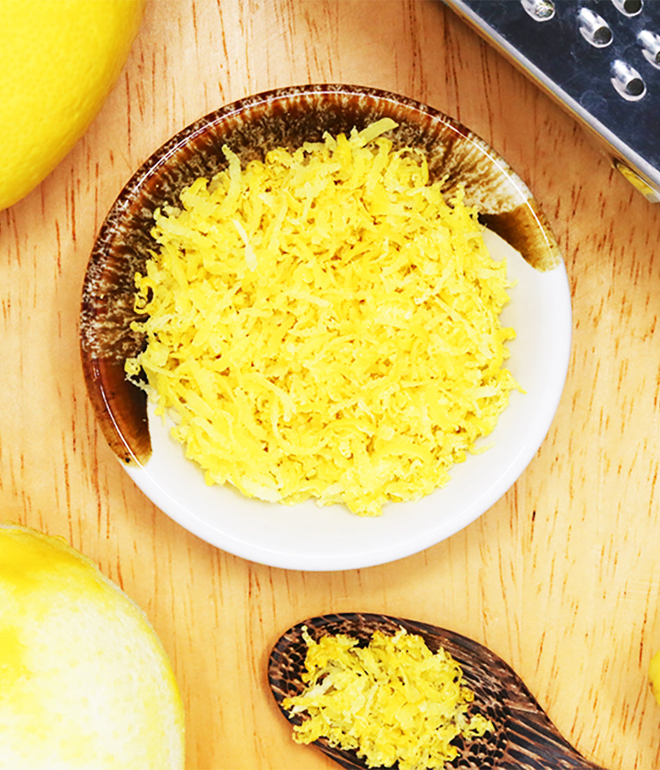 [Freshly Homemade] Premium Dried Lemon Zest 100% | Pure Citrus Peel (No Pith) | 10g Glass Jar