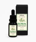 100% Pure Tea Tree Essential Oil (India Origin) – Undiluted Pure Natural Extract with Glass Dropper Bottle (Baikhao Brand)